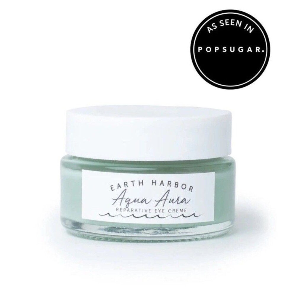 EARTH HARBOR AQUA AURA REPARITIVE EYE CREAM (Full Size/15ml/.5oz)
